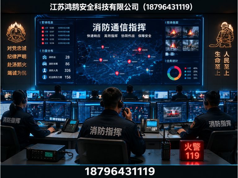晋中智慧消防系统展示图